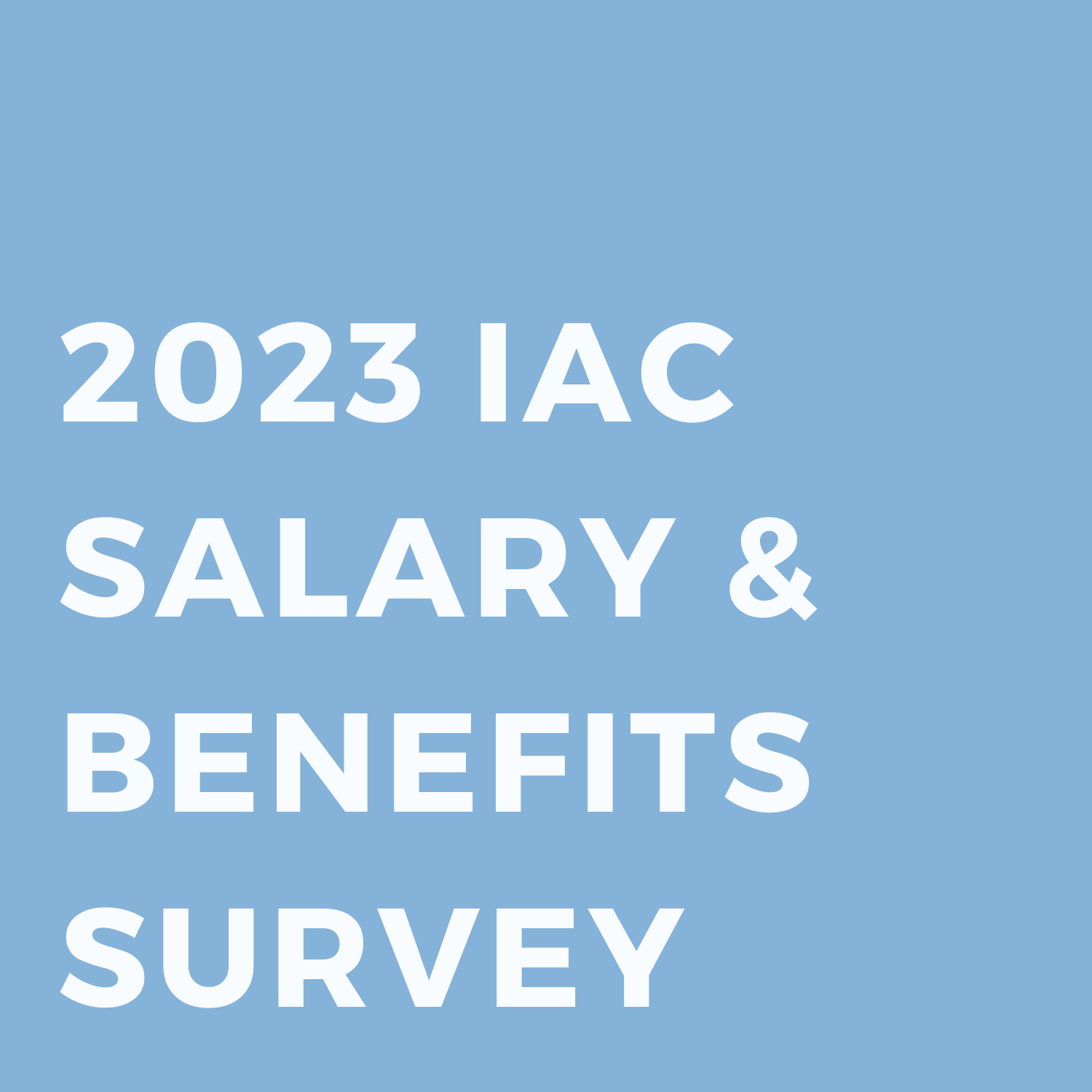 IAC Salary Survey - IAC