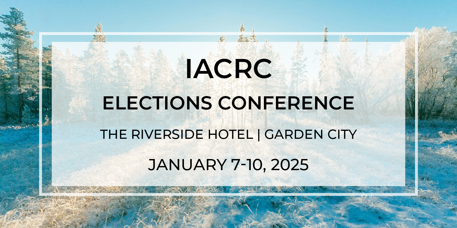 2025 IACRC Elections Conference