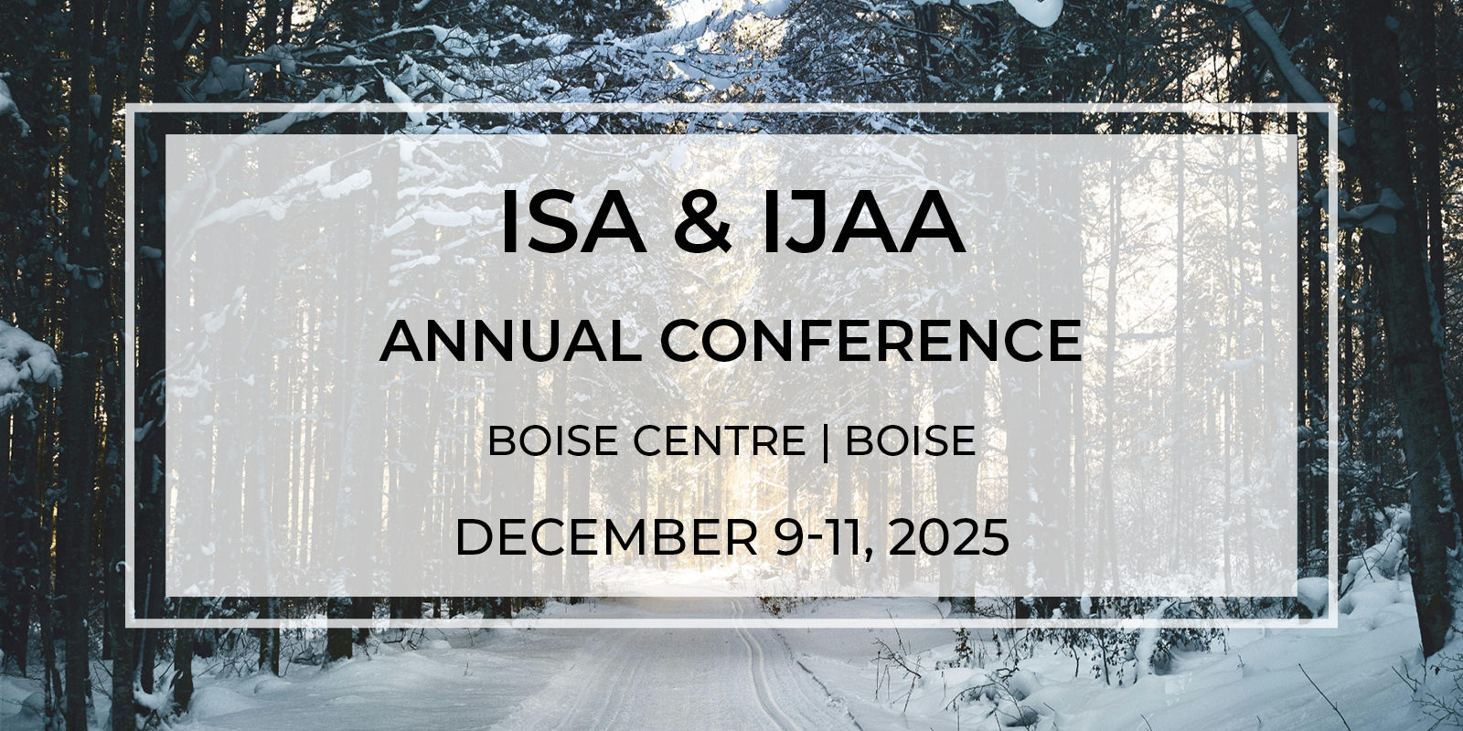 ISA & IJAA Annual Conference 2025