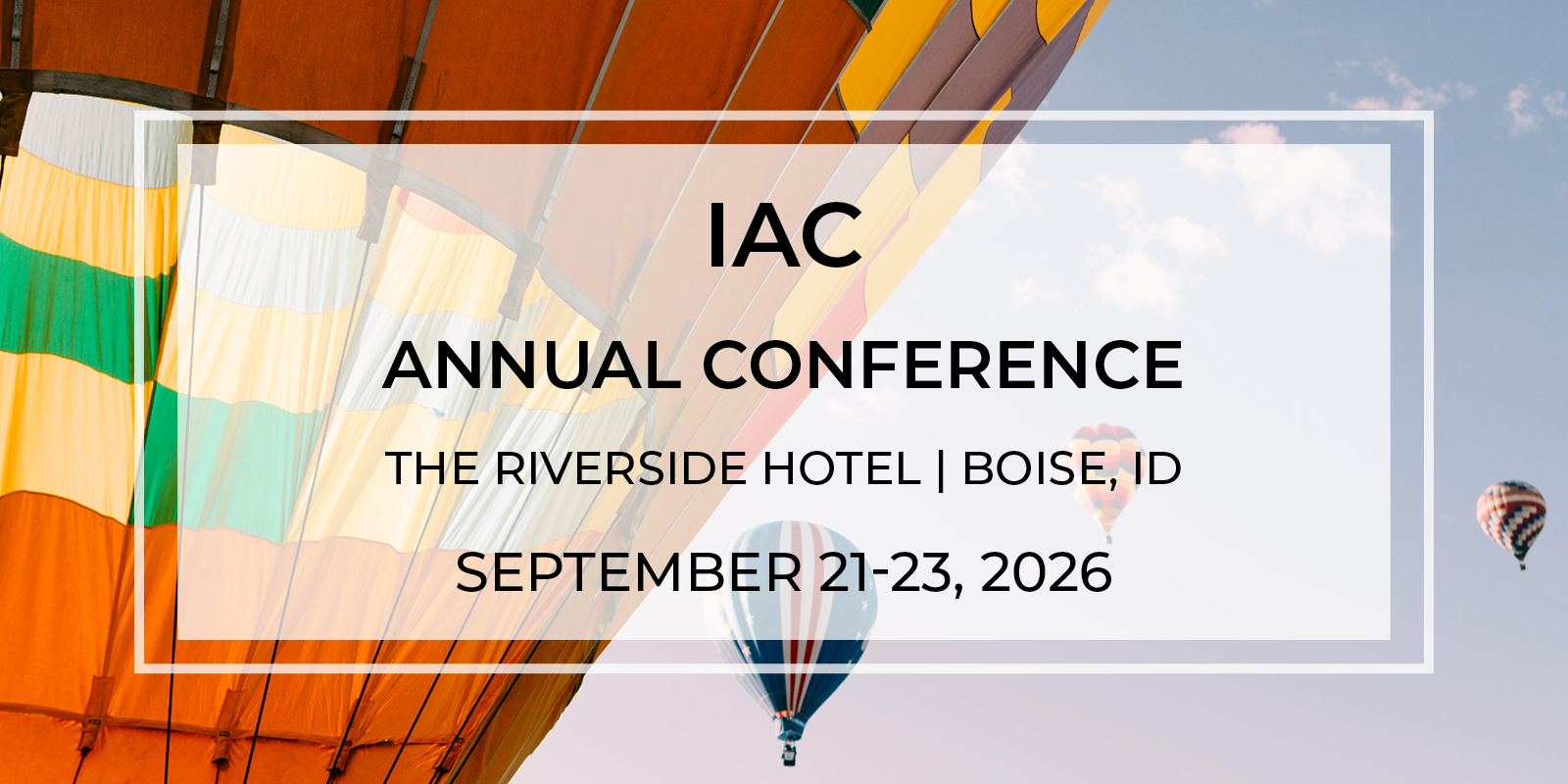 2026 IAC Annual Conference