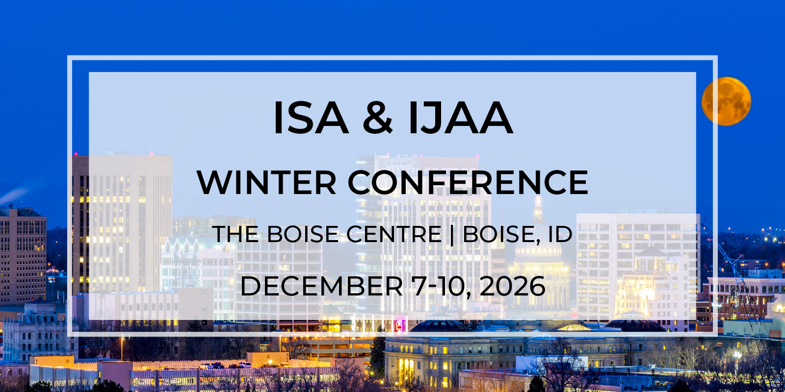 2026 ISA & IJAA Winter Conference