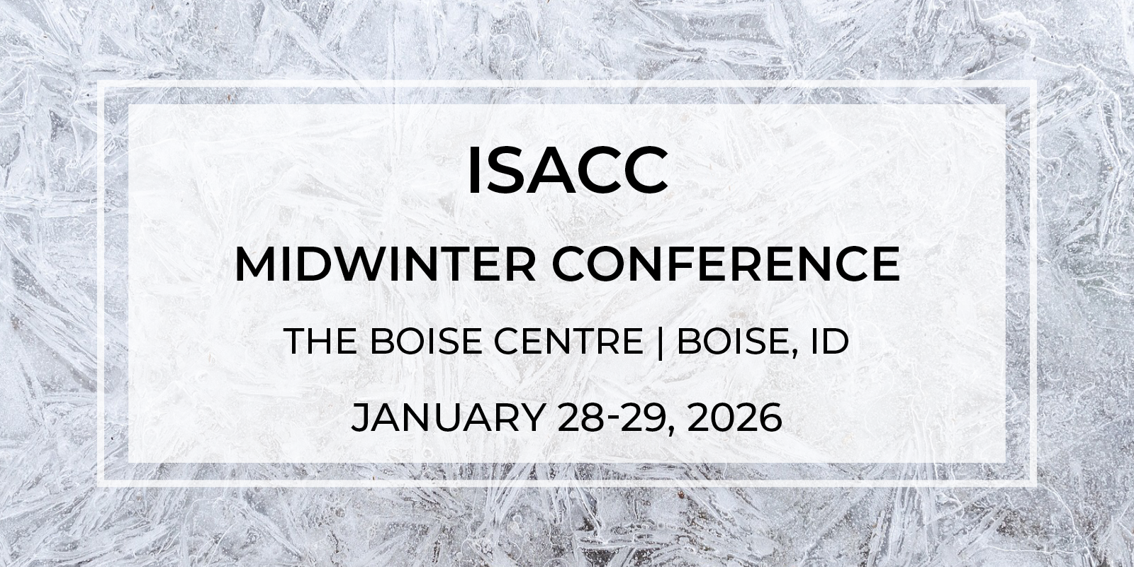 2026 ISACC Midwinter Conference