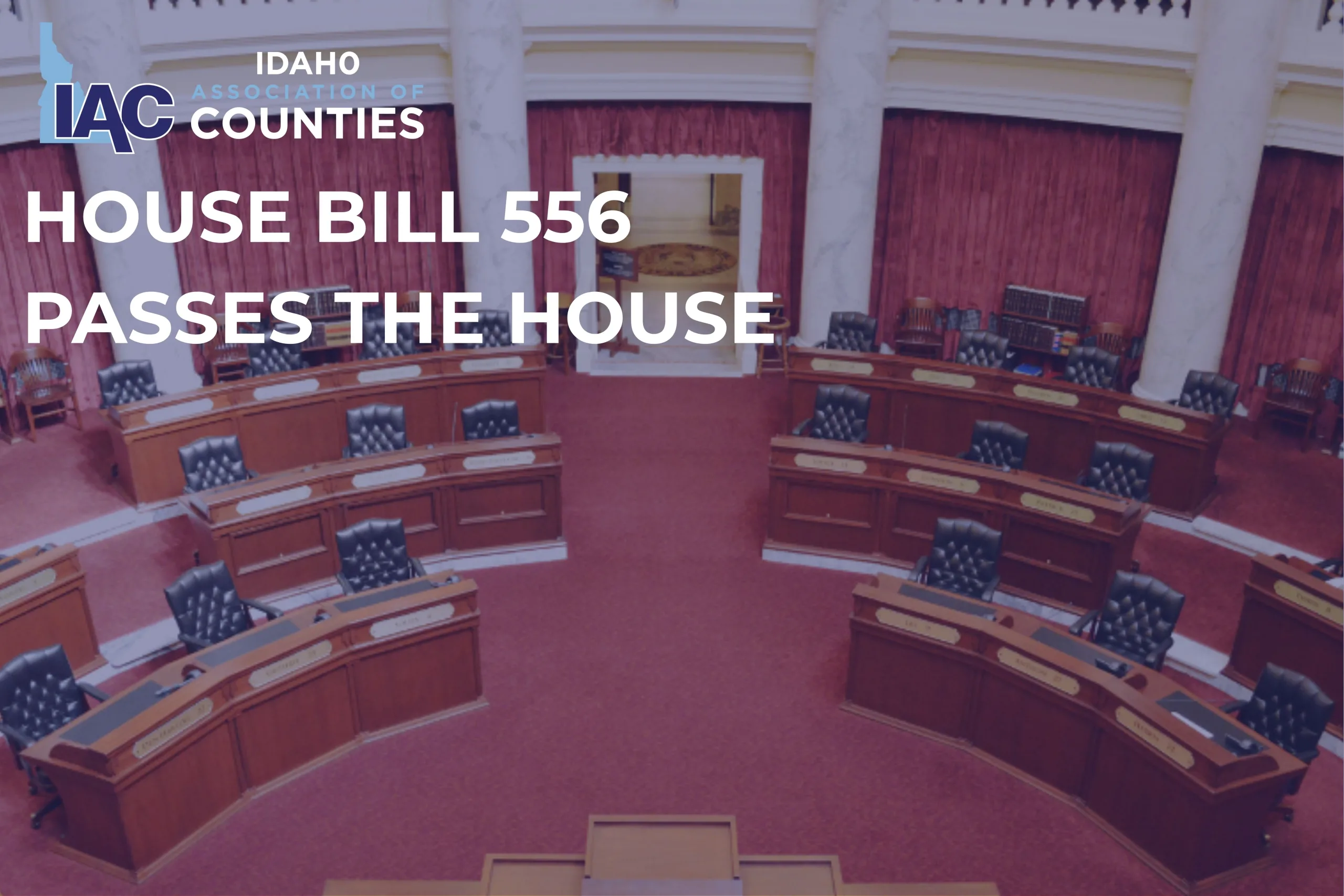 Big Win on the House Floor for Reimbursements for County Inmates, But the Work is Not Finished