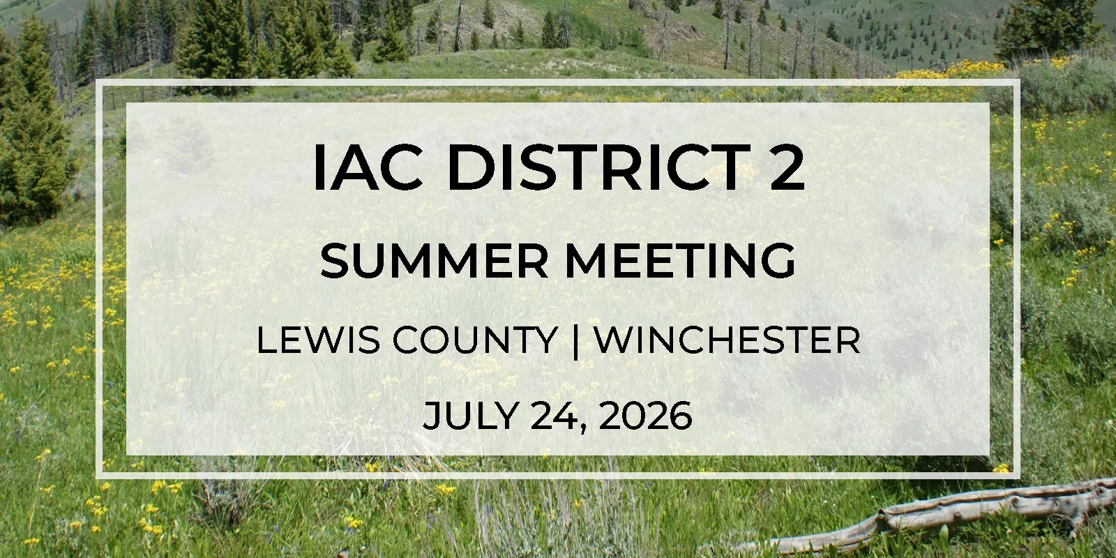 IAC District 2 Meeting