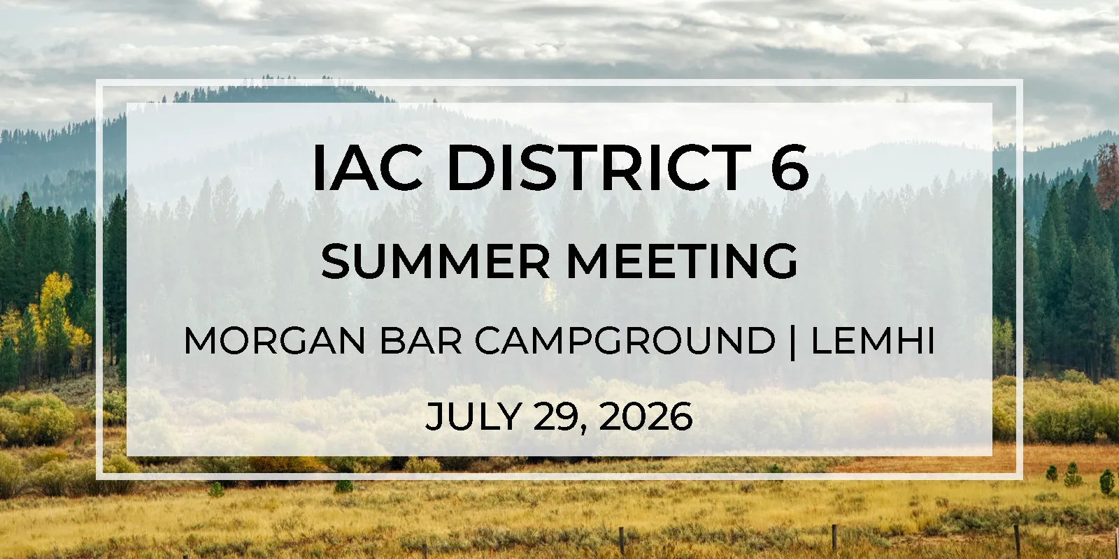 IAC District 6 Meeting