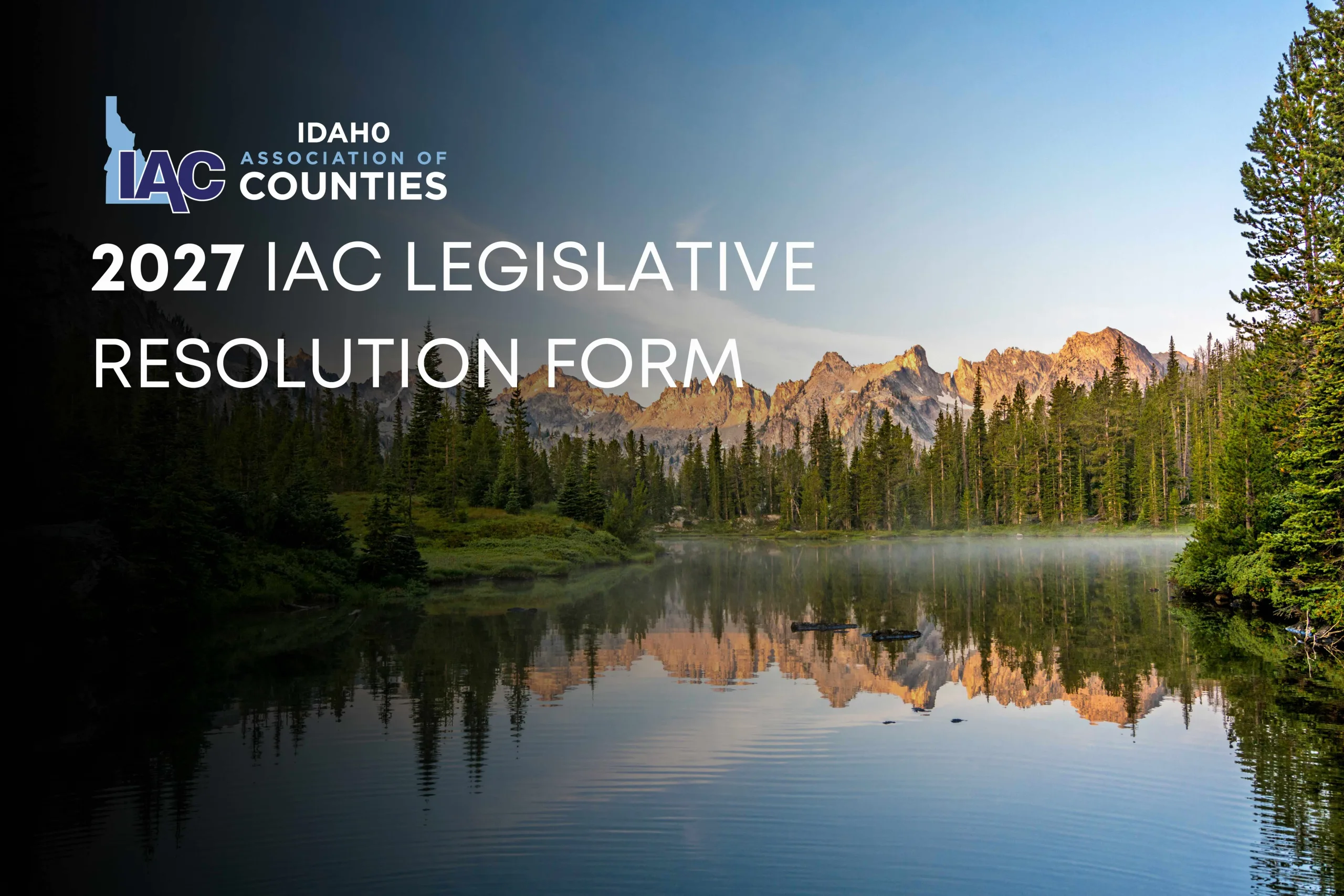 IAC 2027 Legislative Resolution Form Released Today