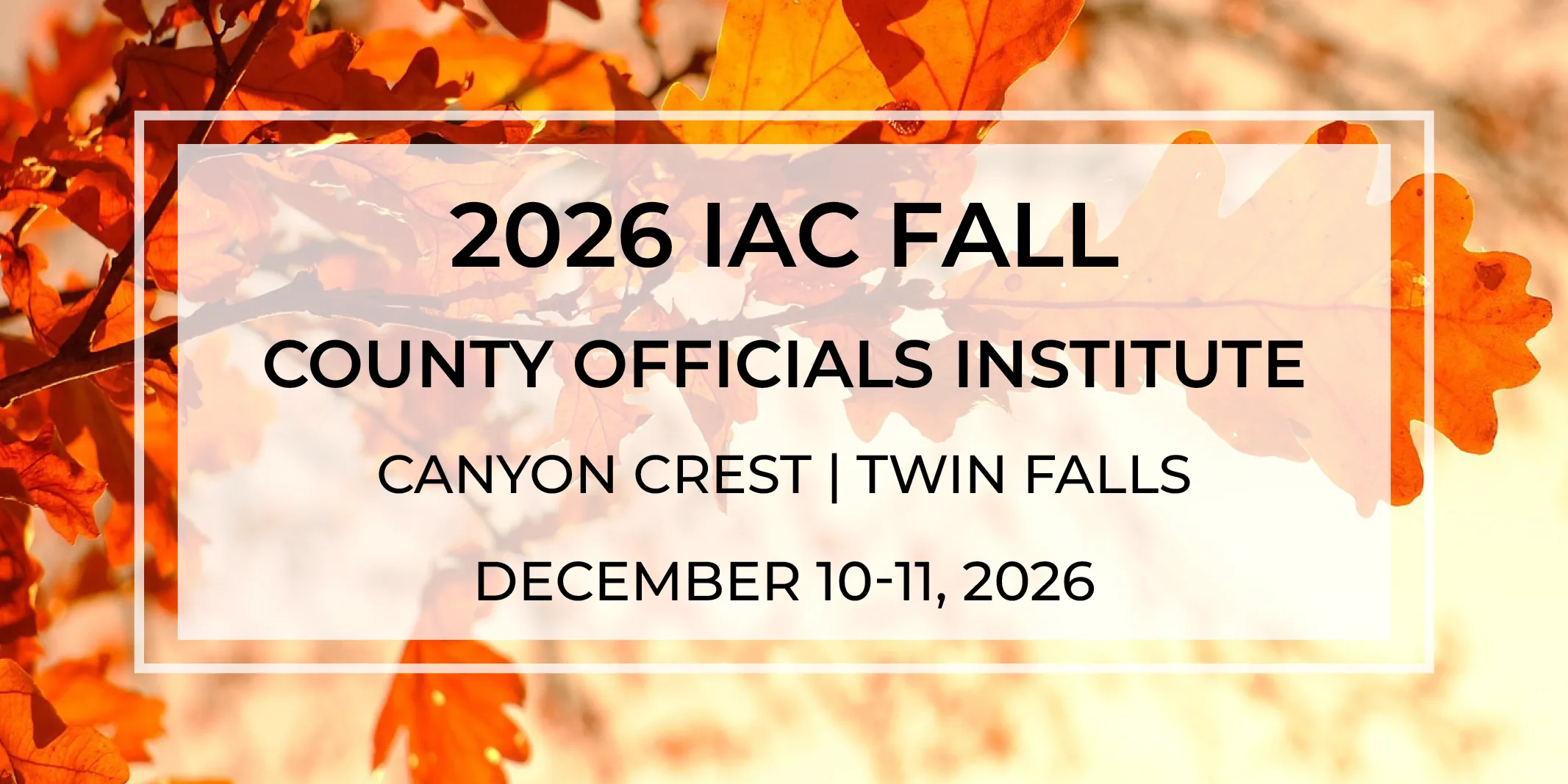 2026 FCOI Twin Falls
