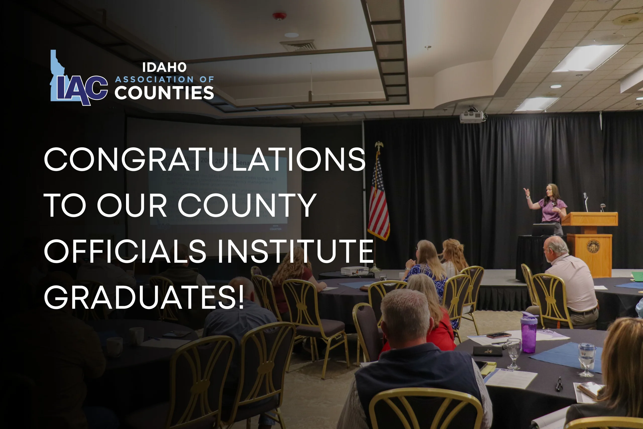 Congratulations to Our County Officials Institute Graduates!