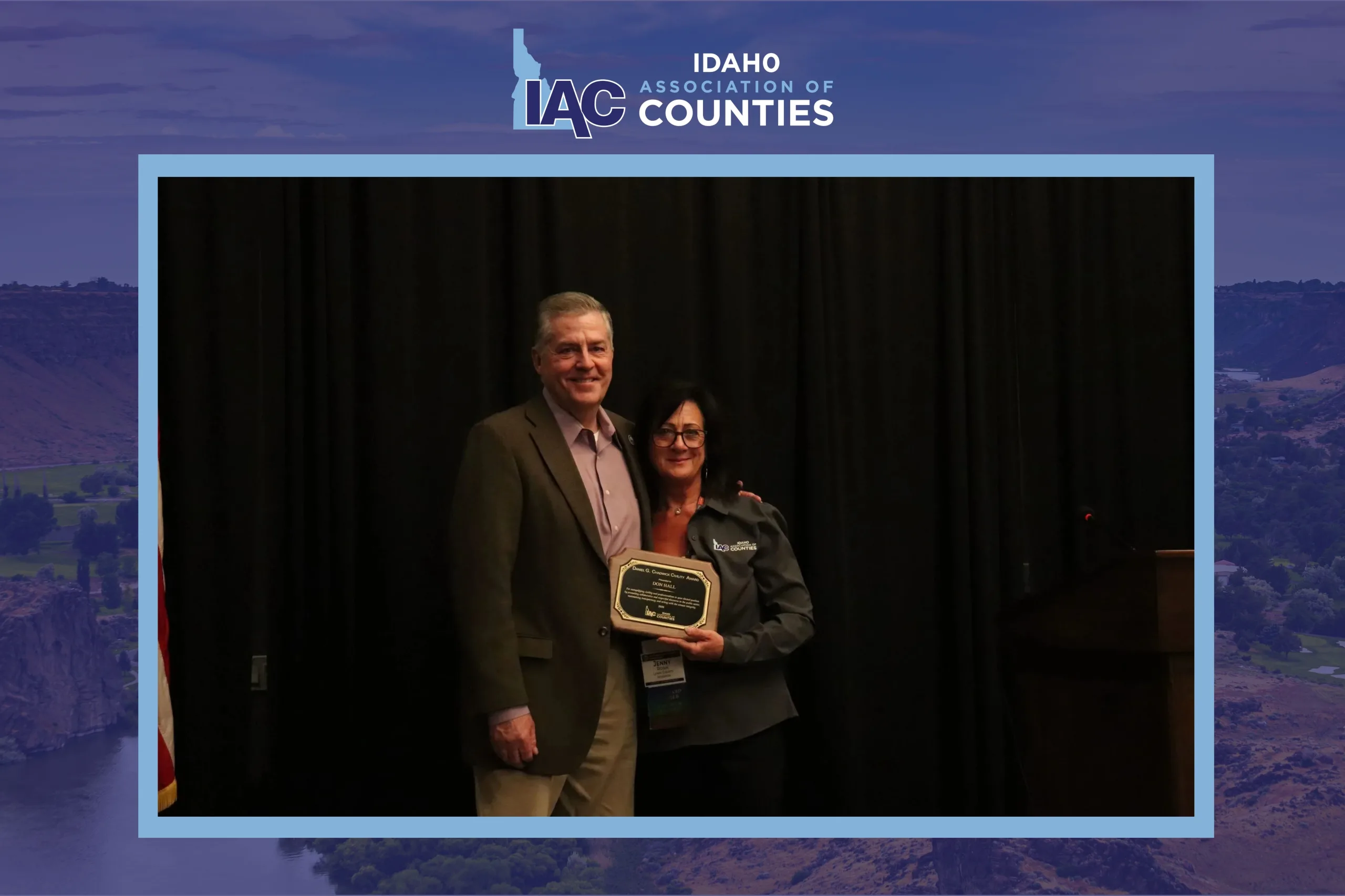 The 2026 Daniel G. Chadwick Civility Award